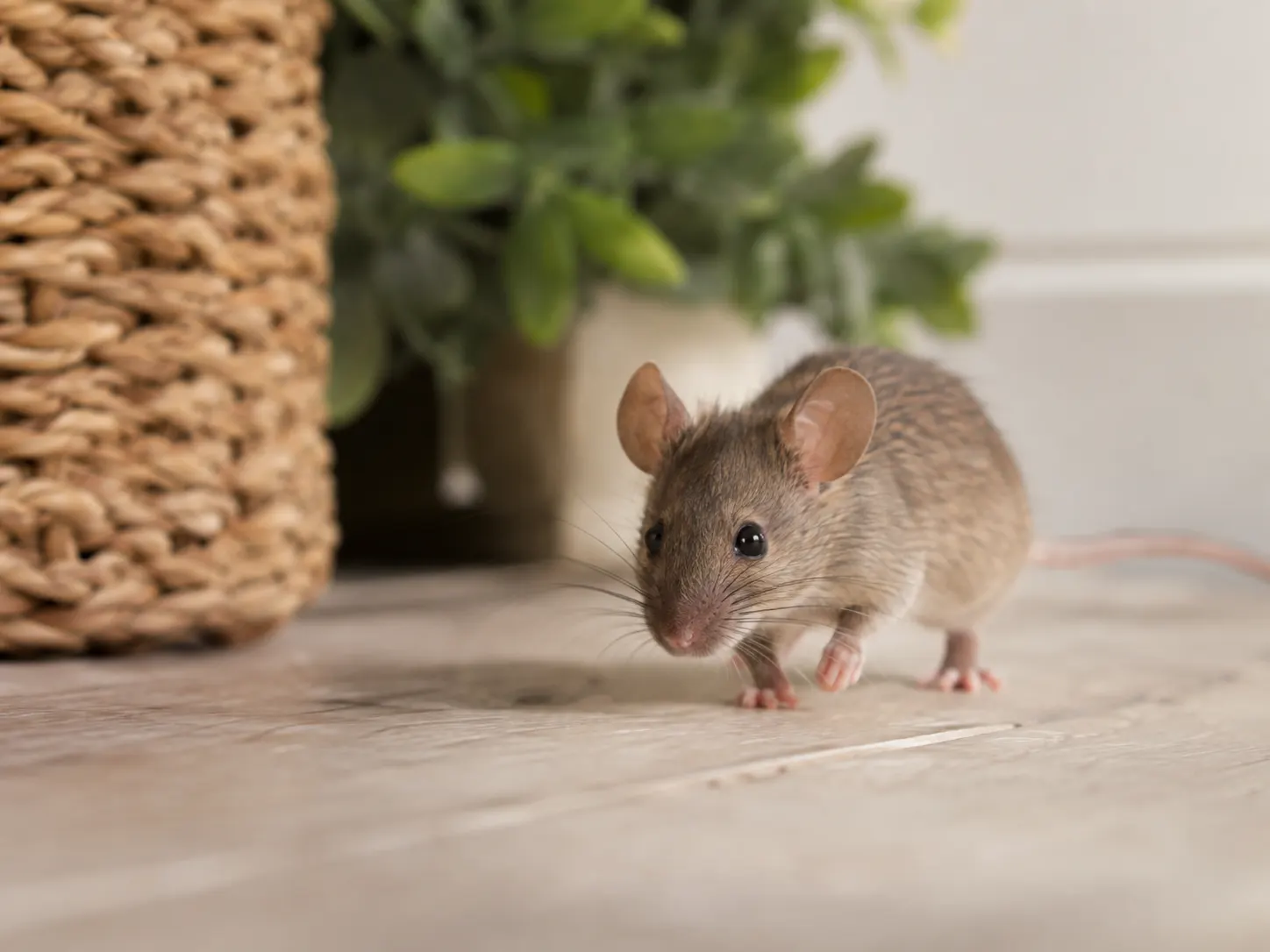 Small rodent outdoors